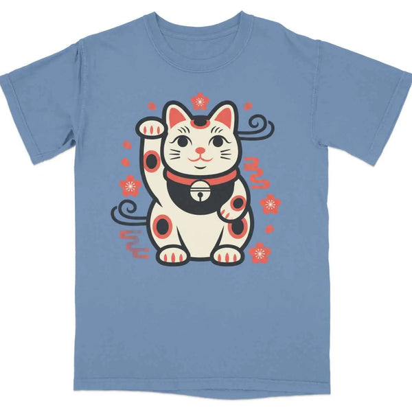 Maneki Neko Sakura Graphic Tee S