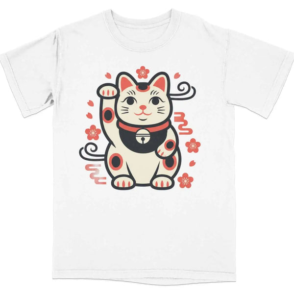 Maneki Neko Sakura Graphic Tee S