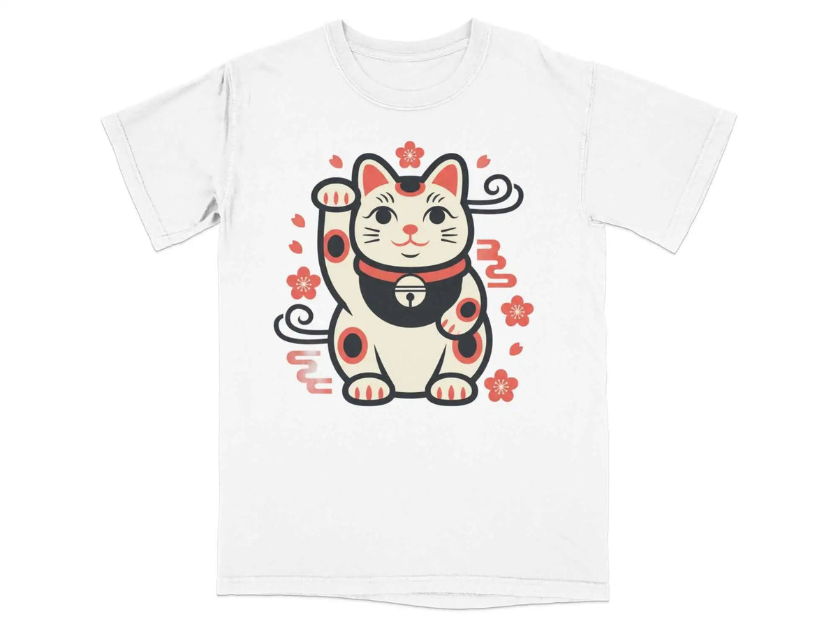 Maneki Neko Sakura Graphic Tee S