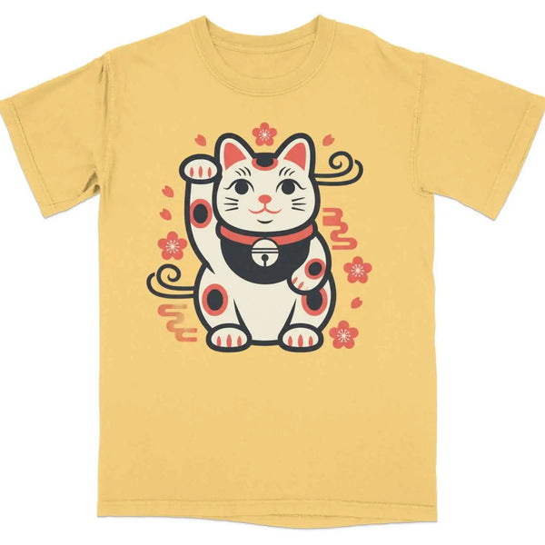 Maneki Neko Sakura Graphic Tee S