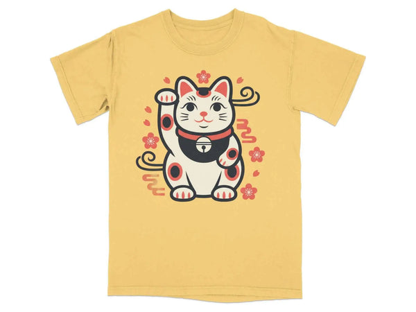 Maneki Neko Sakura Graphic Tee S