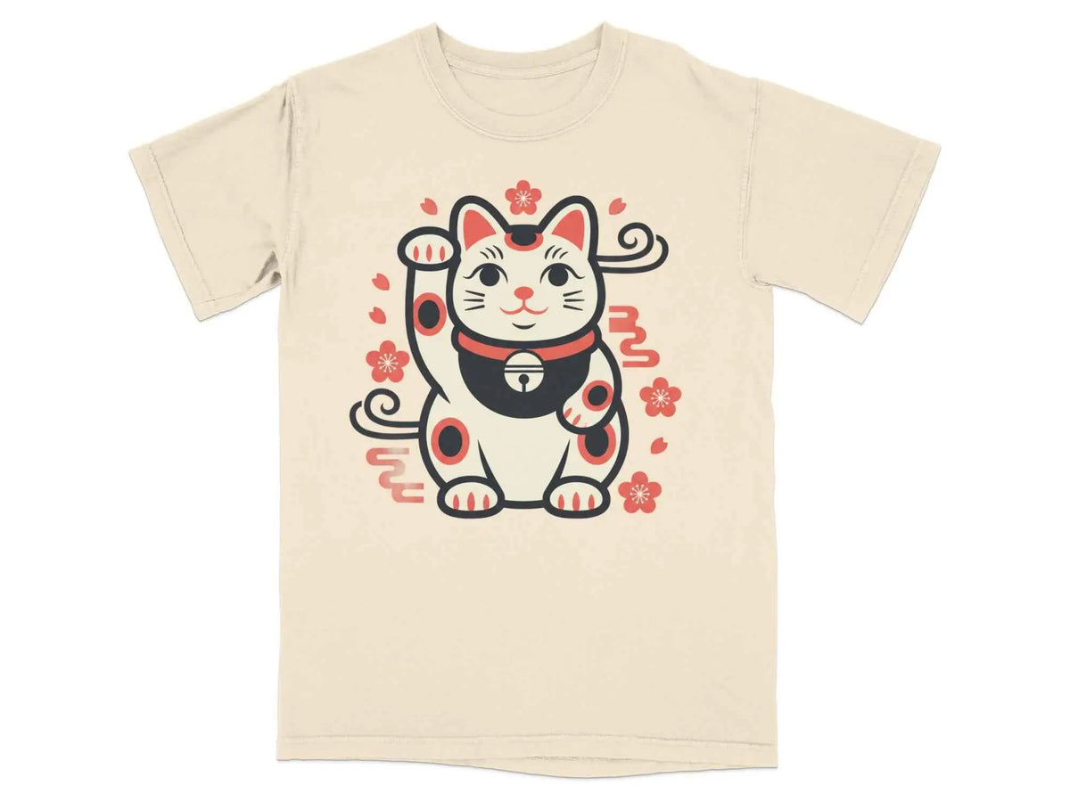 Maneki Neko Sakura Graphic Tee S