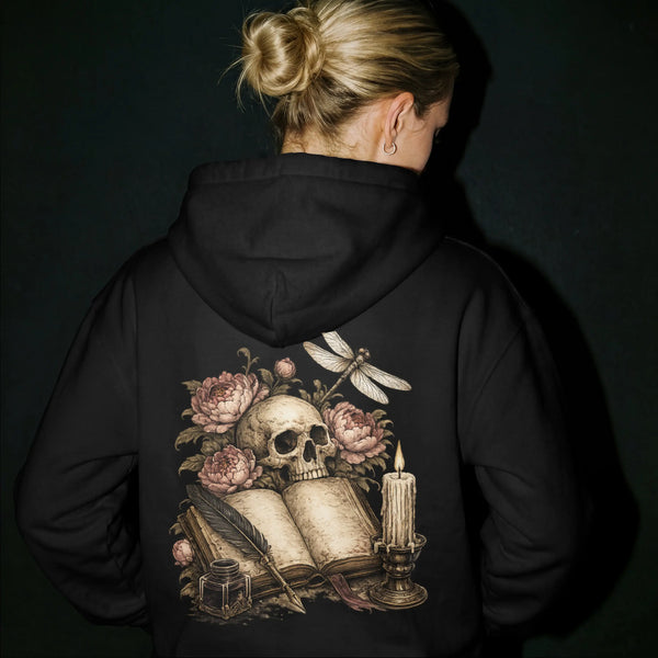 Midnight Pages Organic Hoodie