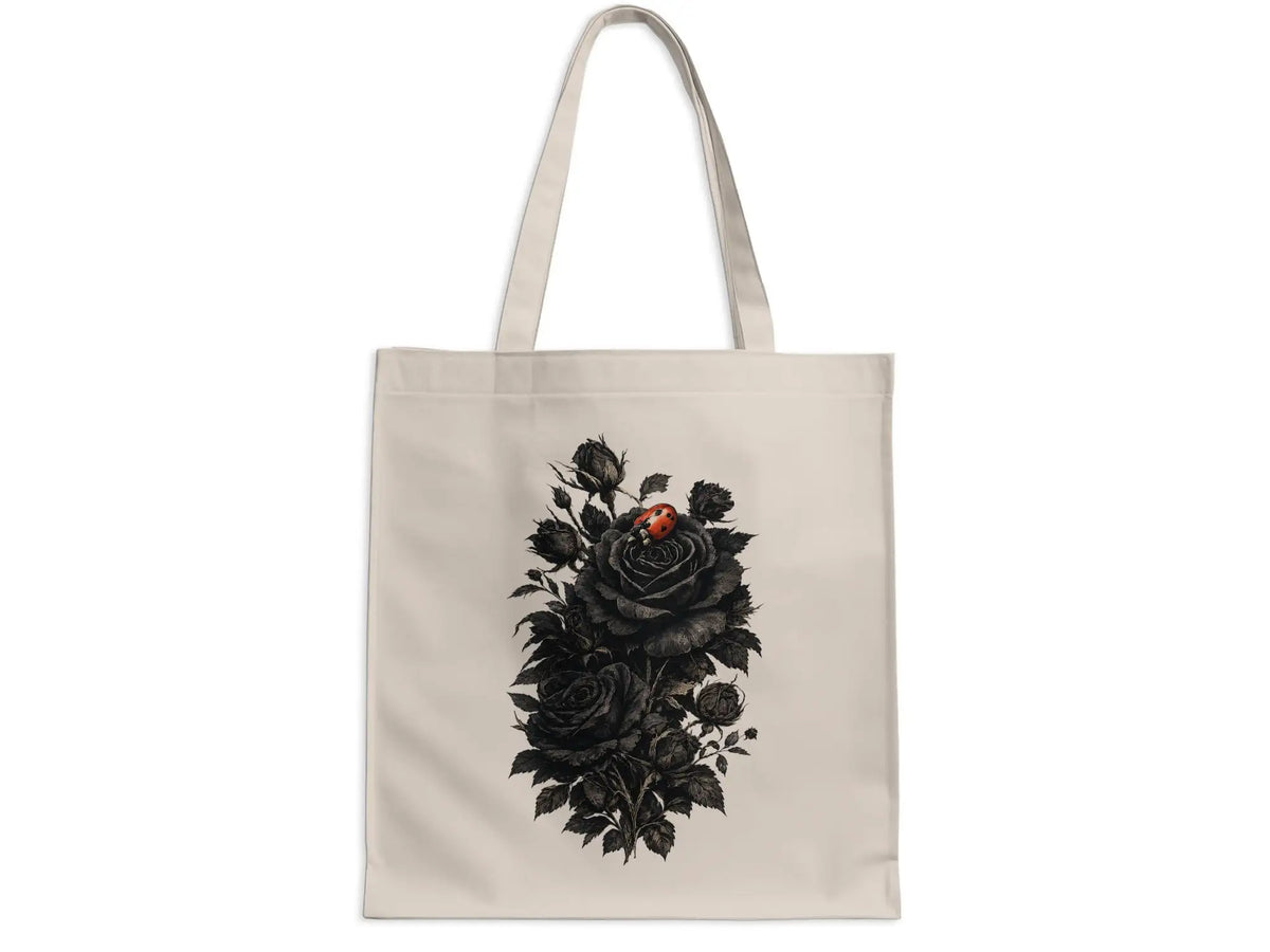 Midnight Visitor Cotton Canvas Tote Bag |  My Lucky Tee