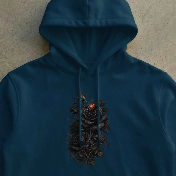 Midnight Visitor Organic Cotton Hoodie S