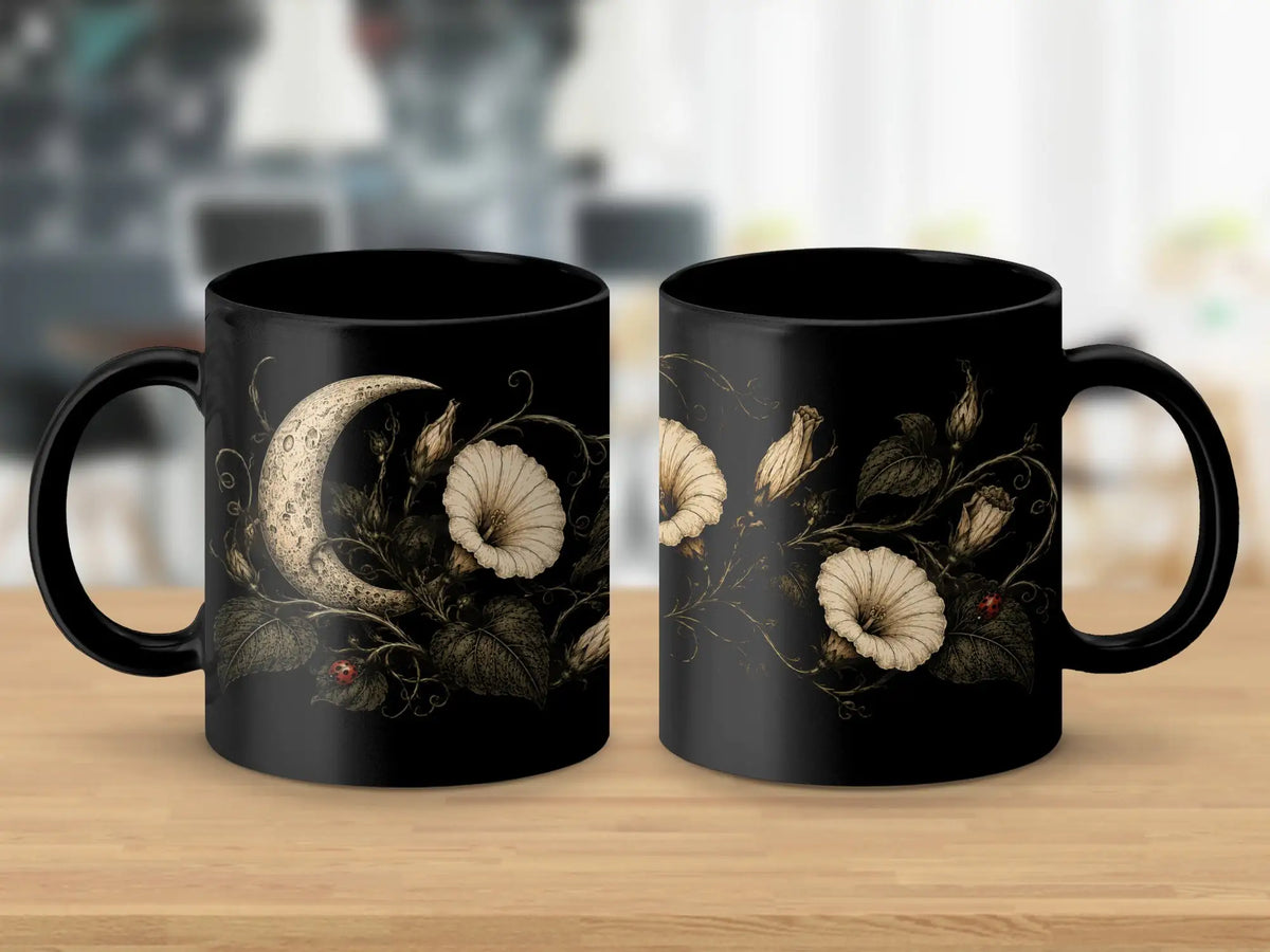Moonlit Fortune Ceramic Mug |  My Lucky Tee