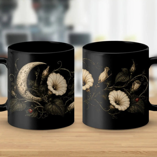 Moonlit Fortune Ceramic Mug | My Lucky Tee