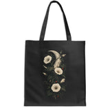 Moonlit Fortune Cotton Canvas Tote Bag | My Lucky Tee