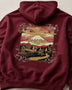 Mount Fuji Cherry Blossom Hoodie | My Lucky Tee