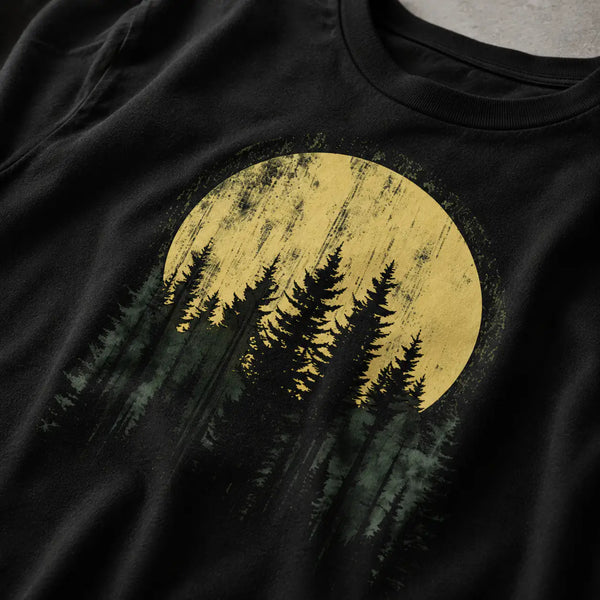 Night Forest Organic Cotton Graphic Tee