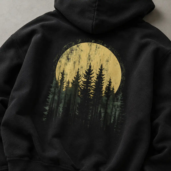 Night Forest Organic Cotton Hoodie