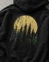 Night Forest Organic Cotton Hoodie | My Lucky Tee
