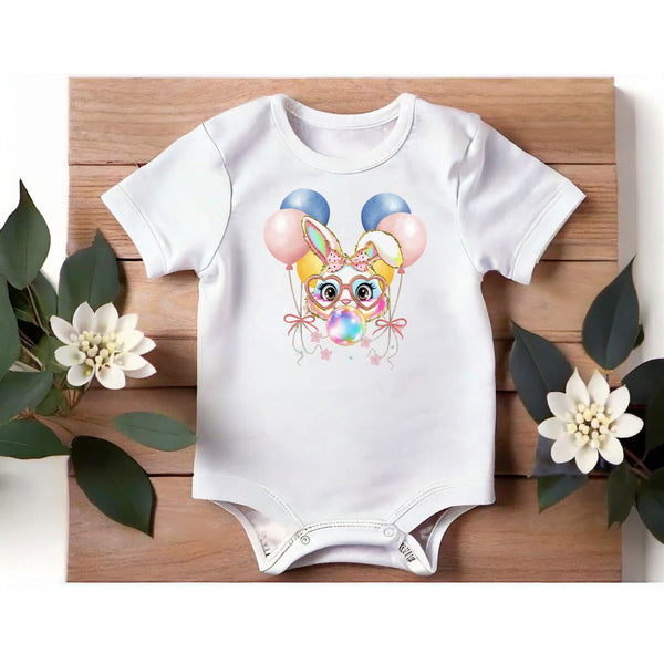 Party Bunny Infant One-Piece: Whimsical Celebration Style for Your Little Hopper!