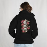 Peonies & Dragonflies Organic Hoodie