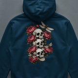 Peonies & Dragonflies Organic Hoodie