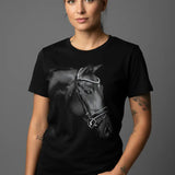 Quiet Grace Horse Portrait Graphic Tee