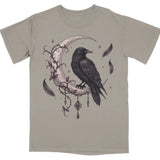 Raven & the Crescent Moon Tee |  My Lucky Tee