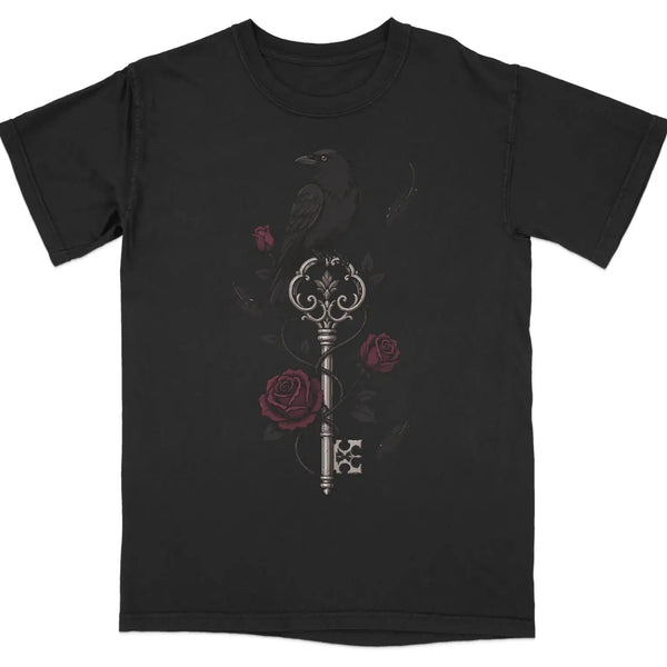 Raven & the Skeleton Key Tee |  My Lucky Tee