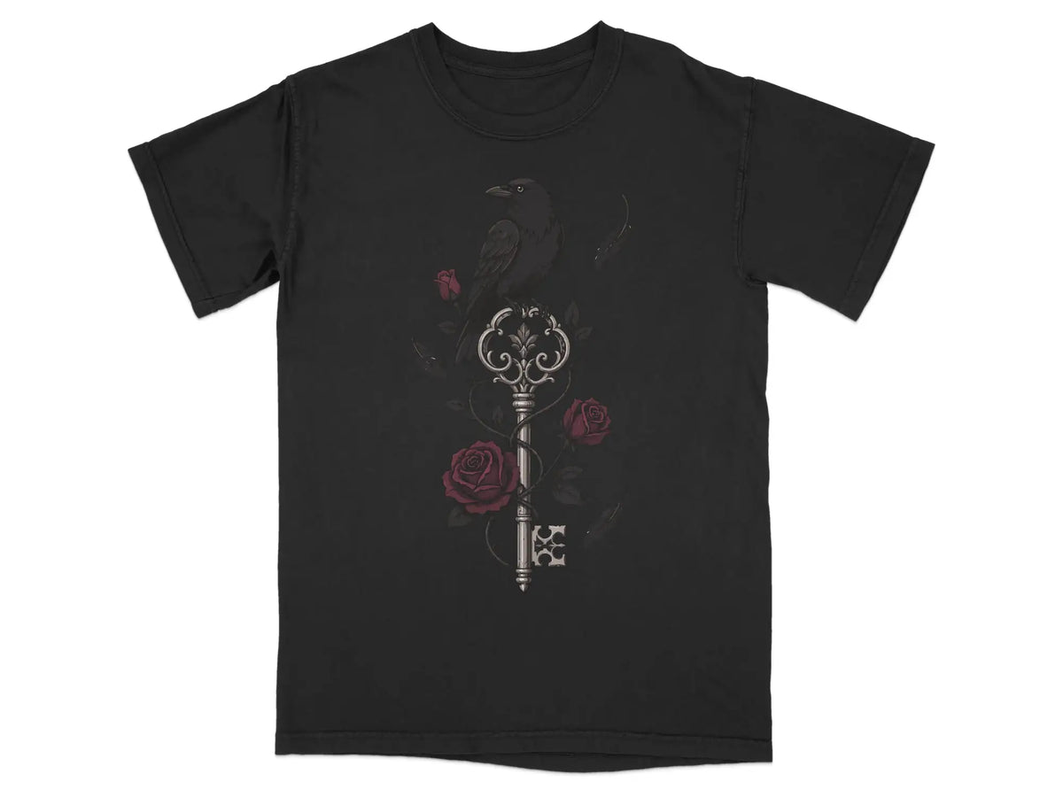 Raven & the Skeleton Key Tee |  My Lucky Tee