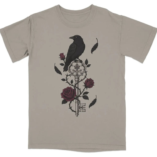 Raven & the Skeleton Key Tee |  My Lucky Tee