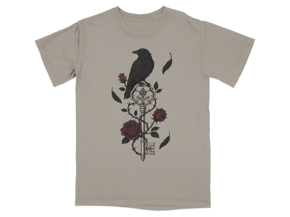 Raven & the Skeleton Key Tee |  My Lucky Tee