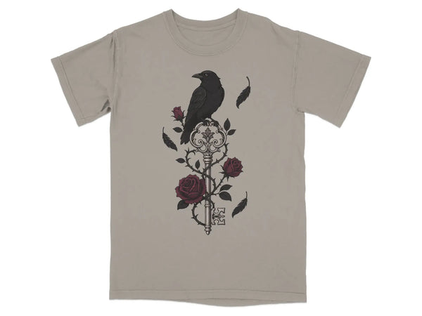 Raven & the Skeleton Key Tee |  My Lucky Tee