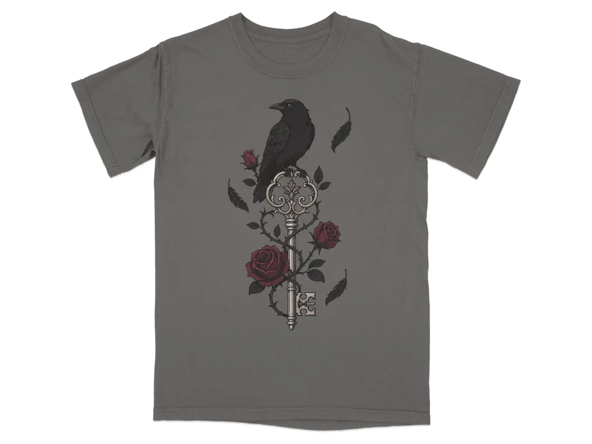 Raven & the Skeleton Key Tee |  My Lucky Tee