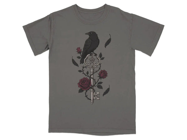 Raven & the Skeleton Key Tee |  My Lucky Tee