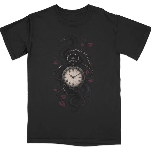 Serpent & the Pocket Watch Tee |  My Lucky Tee