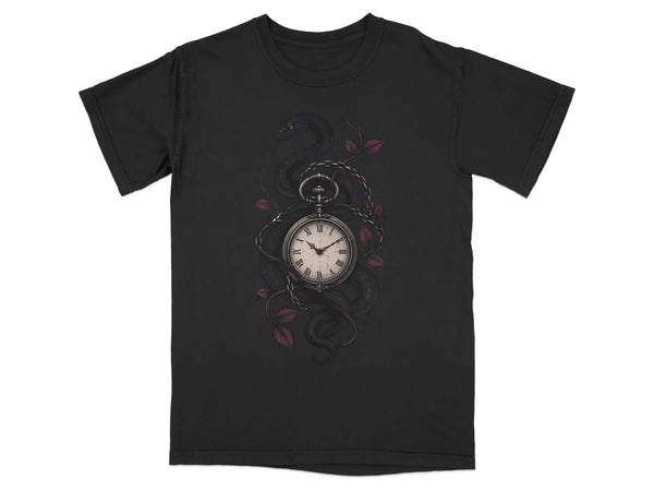 Serpent & the Pocket Watch Tee |  My Lucky Tee