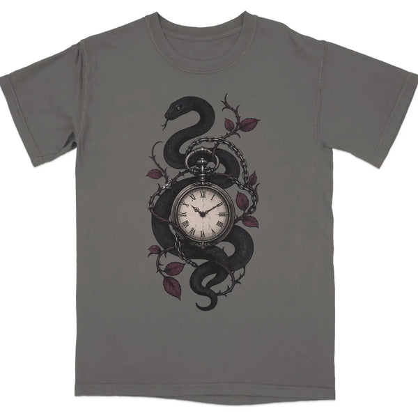 Serpent & the Pocket Watch Tee |  My Lucky Tee