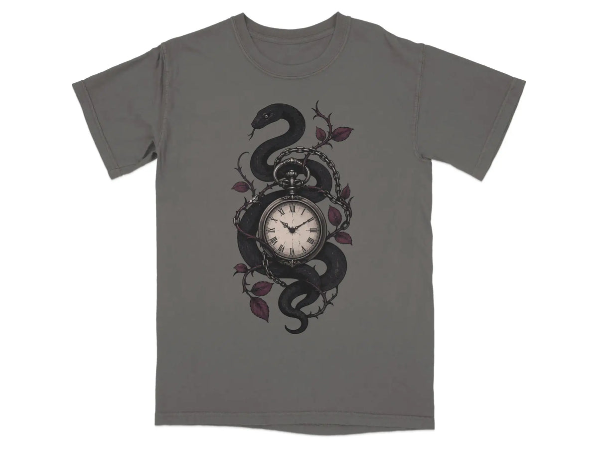 Serpent & the Pocket Watch Tee |  My Lucky Tee