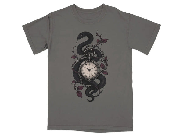Serpent & the Pocket Watch Tee |  My Lucky Tee
