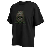 She Who Dares Wins Lucky Cat Graphic Tee