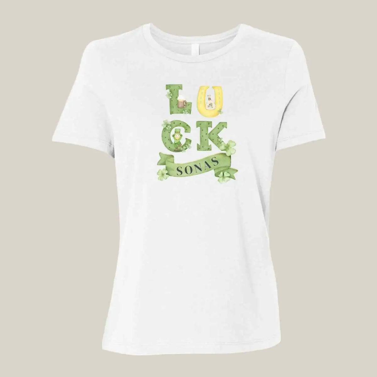 Sonas Lucky Women’s Tee White