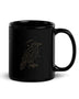 Starlit Crow Black Mug | My Lucky Tee
