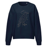 Starlit Crow Organic Sweatshirt French Navy