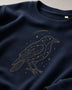 Starlit Crow Organic Sweatshirt | My Lucky Tee