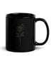 Starlit Rose Black Mug | My Lucky Tee