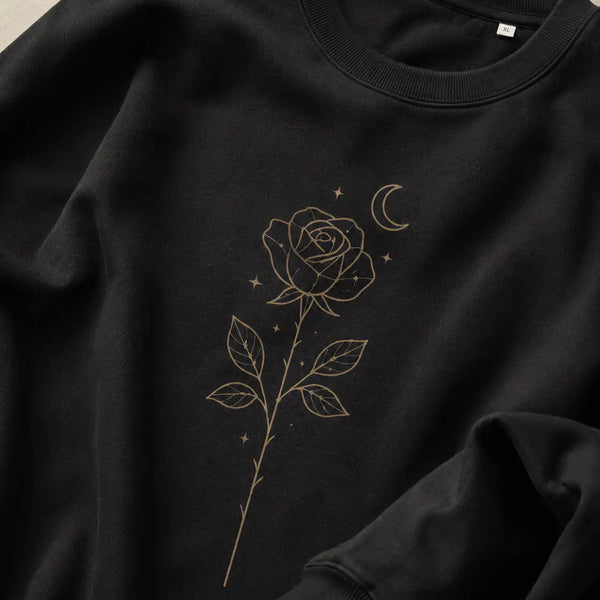 Starlit Rose Organic Sweatshirt