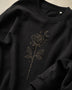Starlit Rose Organic Sweatshirt | My Lucky Tee