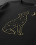 Starlit Wolf Organic Sweatshirt | My Lucky Tee