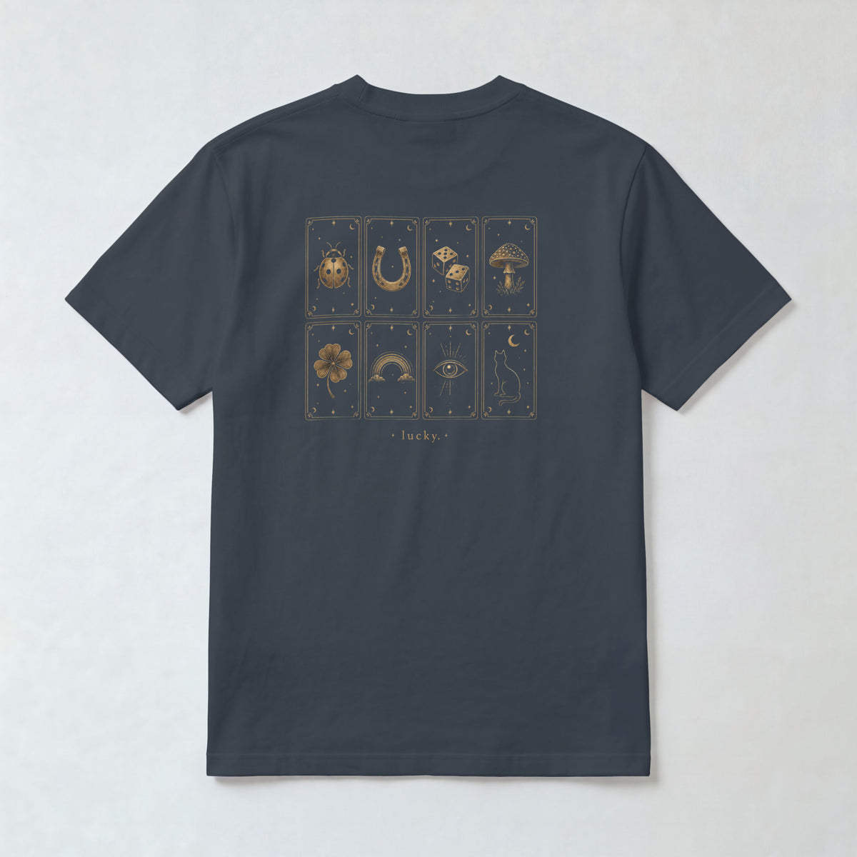 Lucky Symbols Garment-Dyed Tee