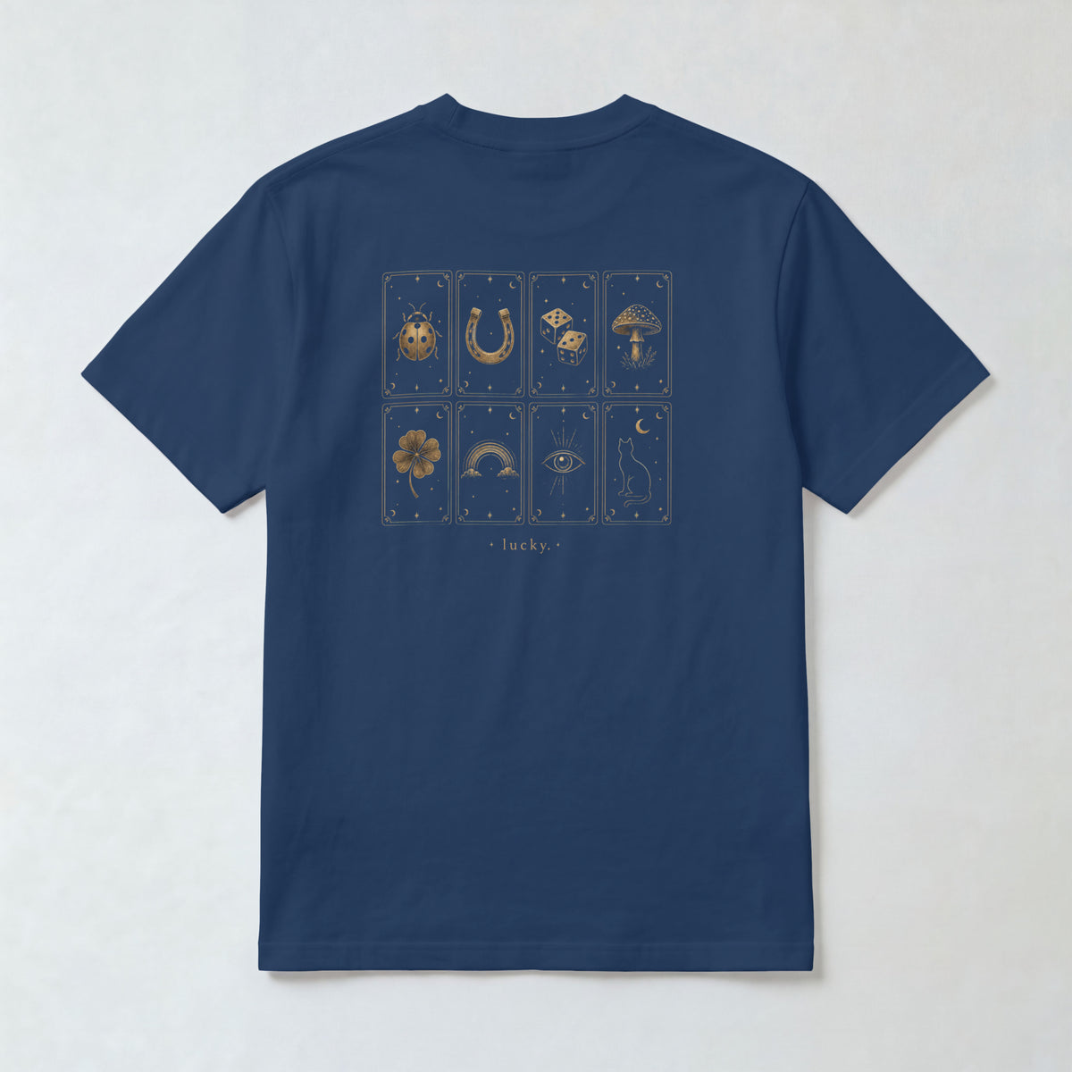 Lucky Symbols Garment-Dyed Tee