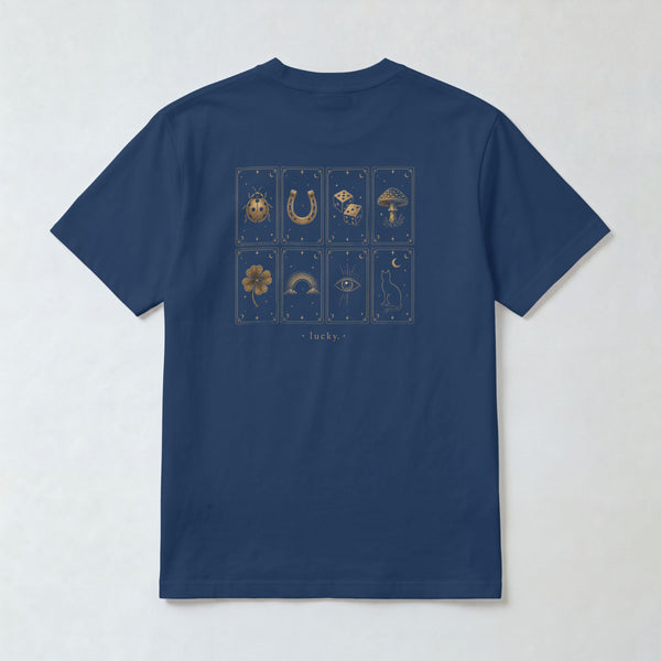 Lucky Symbols Garment-Dyed Tee
