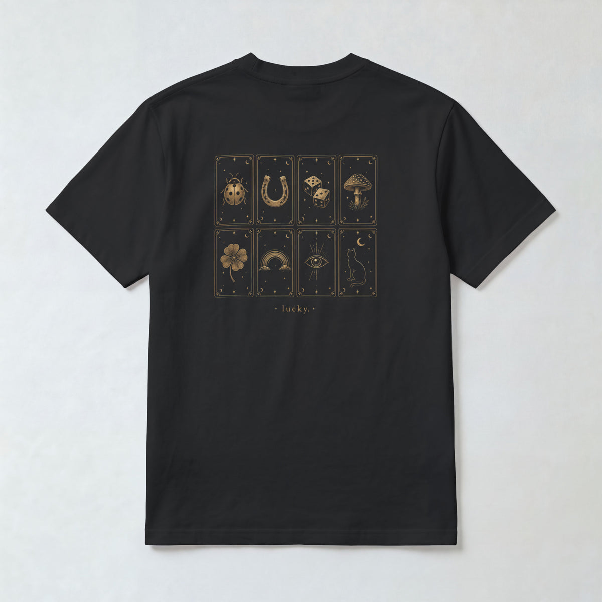 Lucky Symbols Garment-Dyed Tee