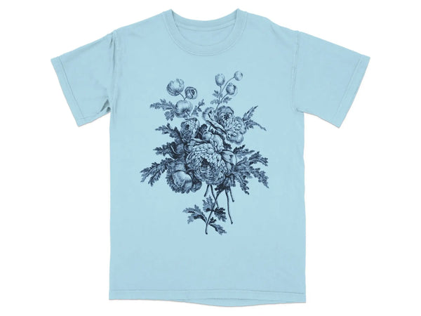 Vintage Floral Bouquet Graphic T-Shirt |  My Lucky Tee