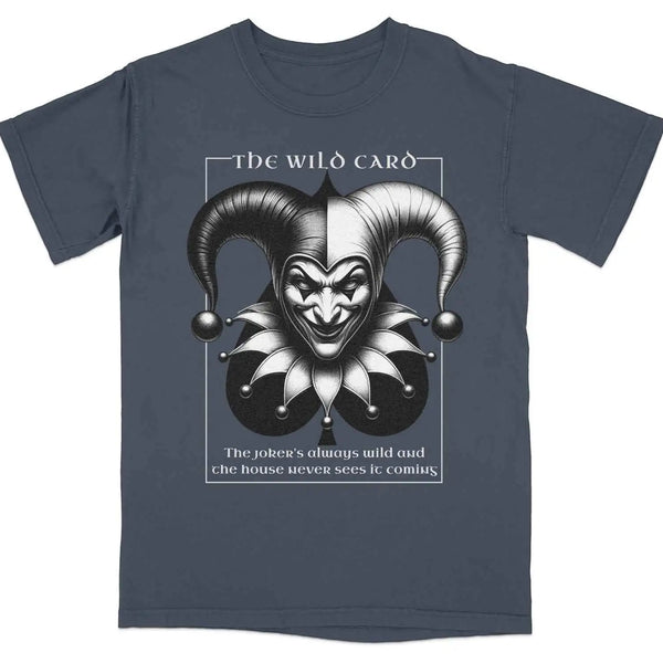 Wild Card Joker Graphic Tee S
