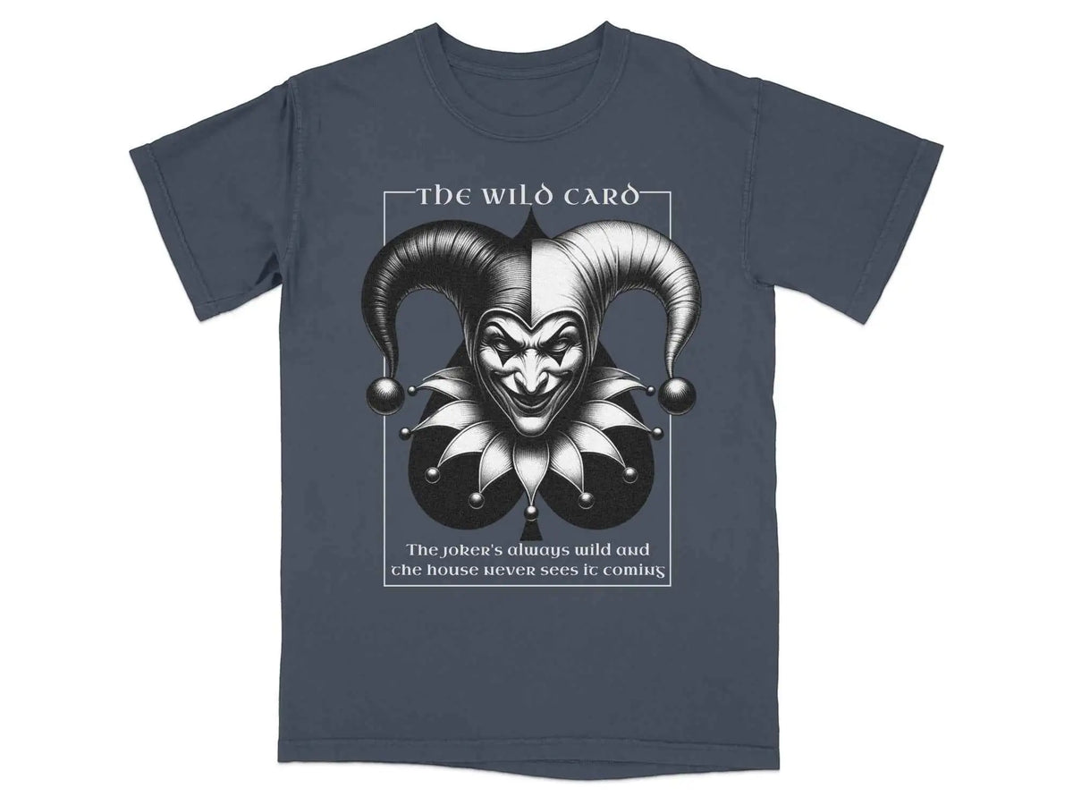 Wild Card Joker Graphic Tee S