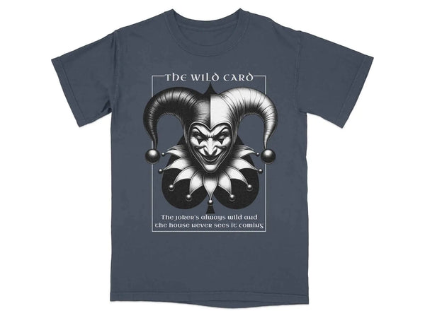 Wild Card Joker Graphic Tee S